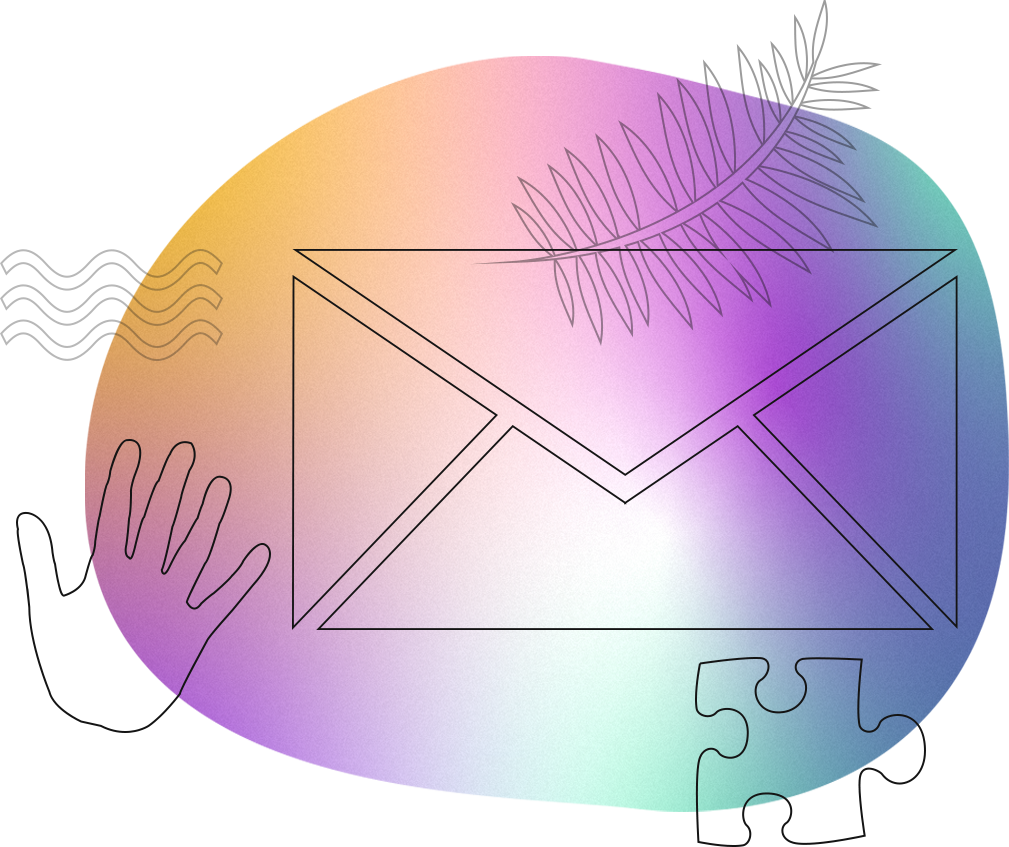 an envelope illustration